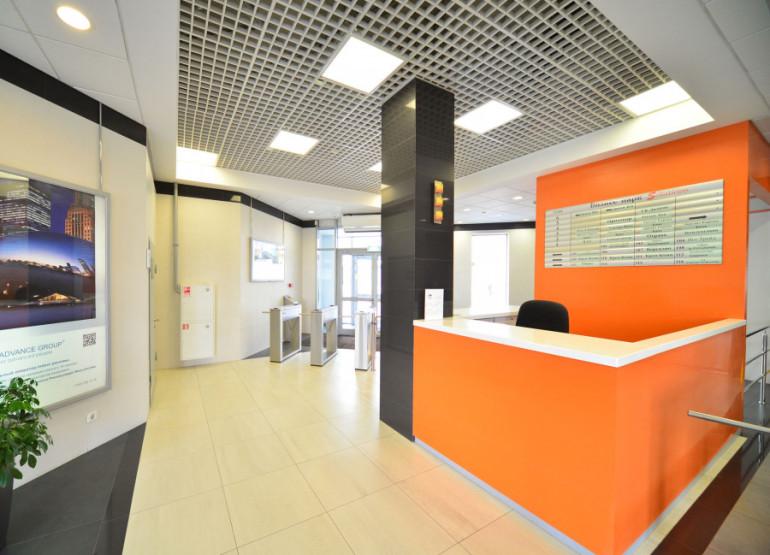 Art Gallery, корпус 2: Вид главного ресепшен здания