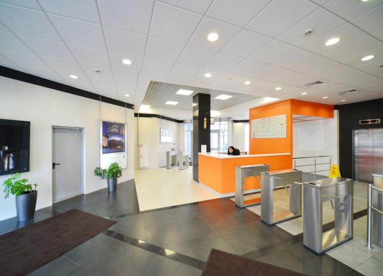 Art Gallery, корпус 2: Пропускная система