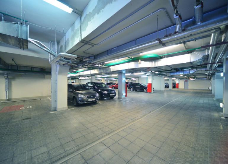 Art Gallery, корпус 2: Вид паркинга